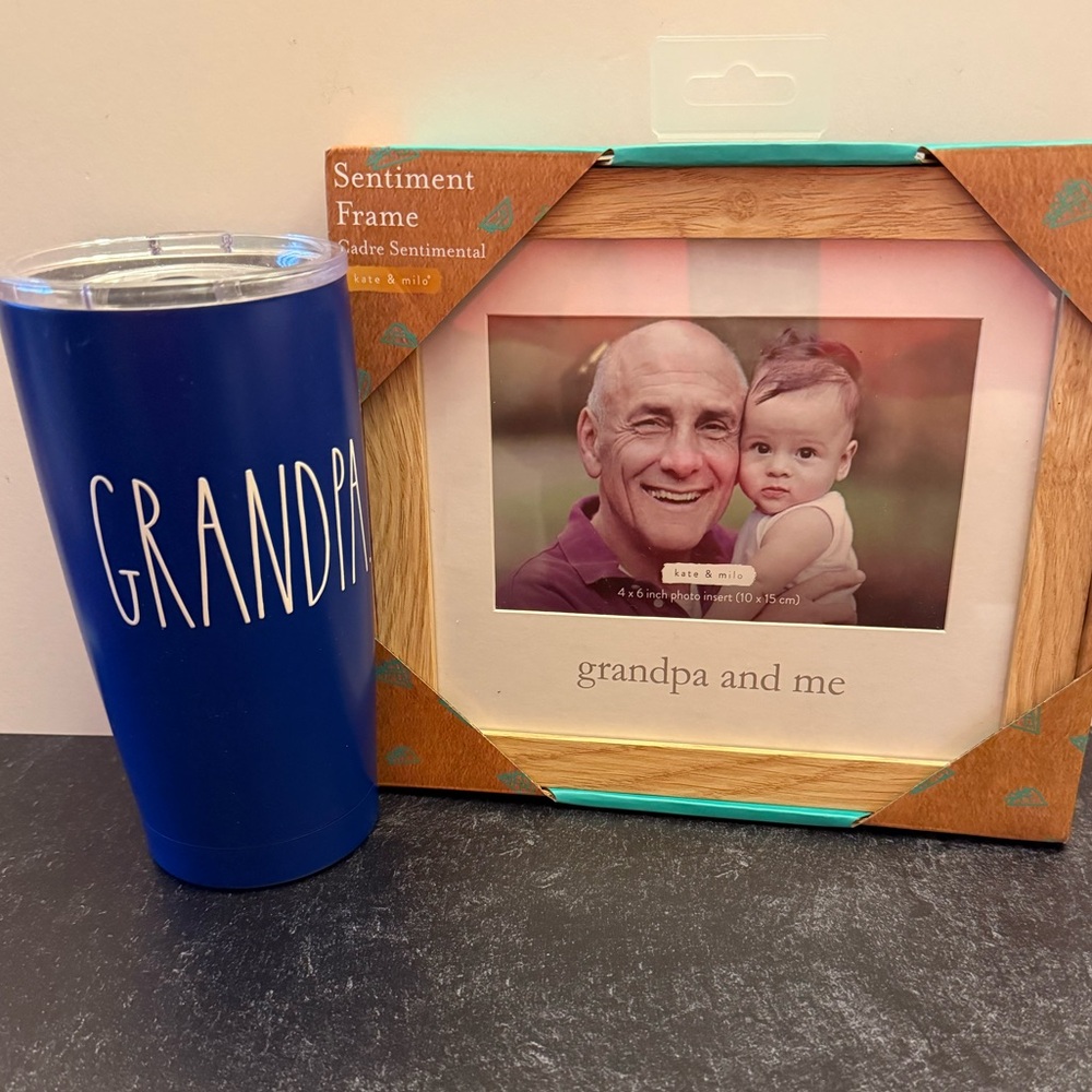 Grandpa tumbler and Grandpa frame❤️❤️❤️